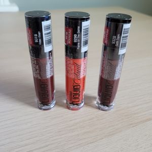 NIP • wet n wild bundle liquid catsuit matte lipstick | includes 3 shades!